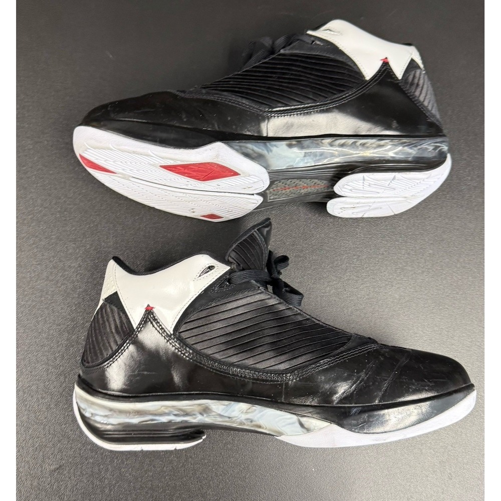 Air Jordan 2009 OG 2K9 Black White Tuxedo Vintage Mens Sneakers 343084-062 Sz 13